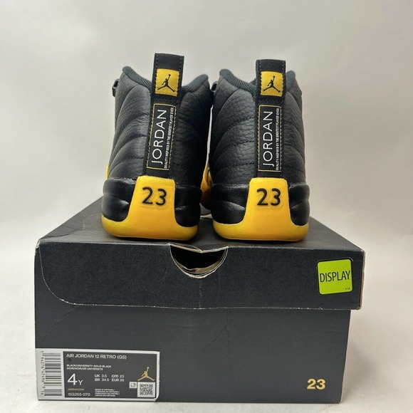 Nike Shoes Air Jordan 12 Retro GS “University Gold” 2023 - Picture 4 of 5